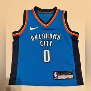 Oklahoma City Thunder Westbrook Nike Kids Size 3T Jersey